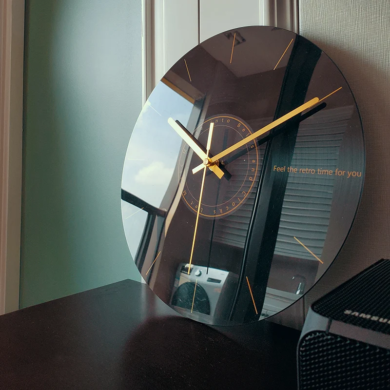 Luxury Silent Wall Clock Livin - Luxury Lifestyle Homes ulasan dan harga