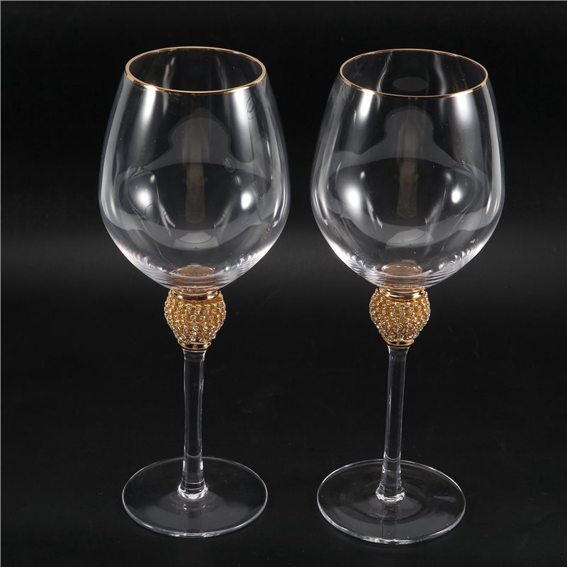CMHI-Wine Glasses Set 2Pcs Cry - Crystal Wine Glass ulasan dan harga