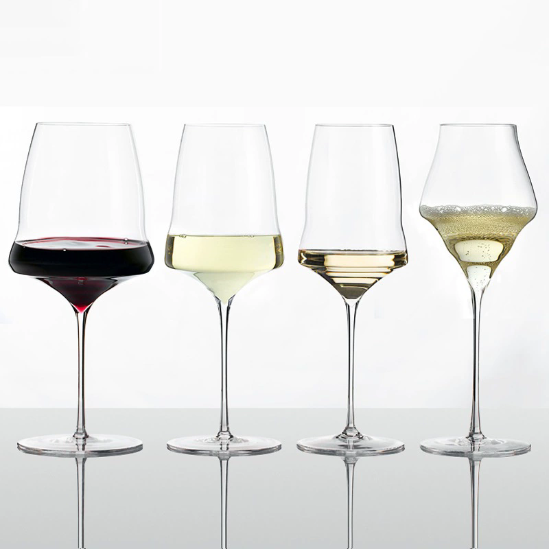 2PCS New Handmade Thin Extreme - Crystal Wine Glass ulasan dan harga