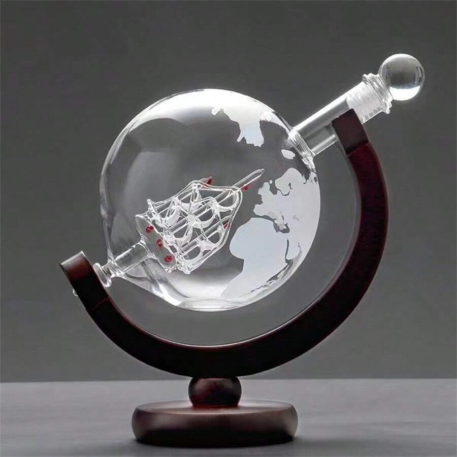1-piece/3-piece set of globe d - Glass Decanter Whiskey ulasan dan harga