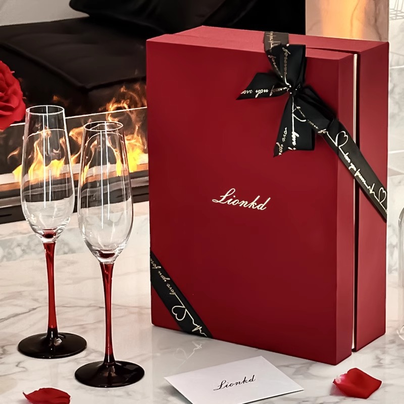 HYS high-end gift champagne cu - Crystal Wine Glass ulasan dan harga
