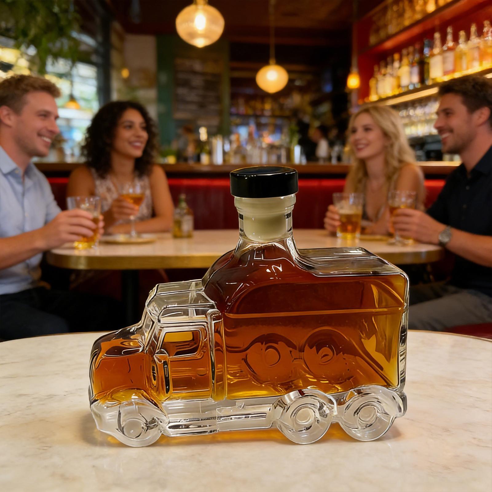 375ml Kitchen Whiskey Liquor C - Glass Decanter Whiskey ulasan dan harga