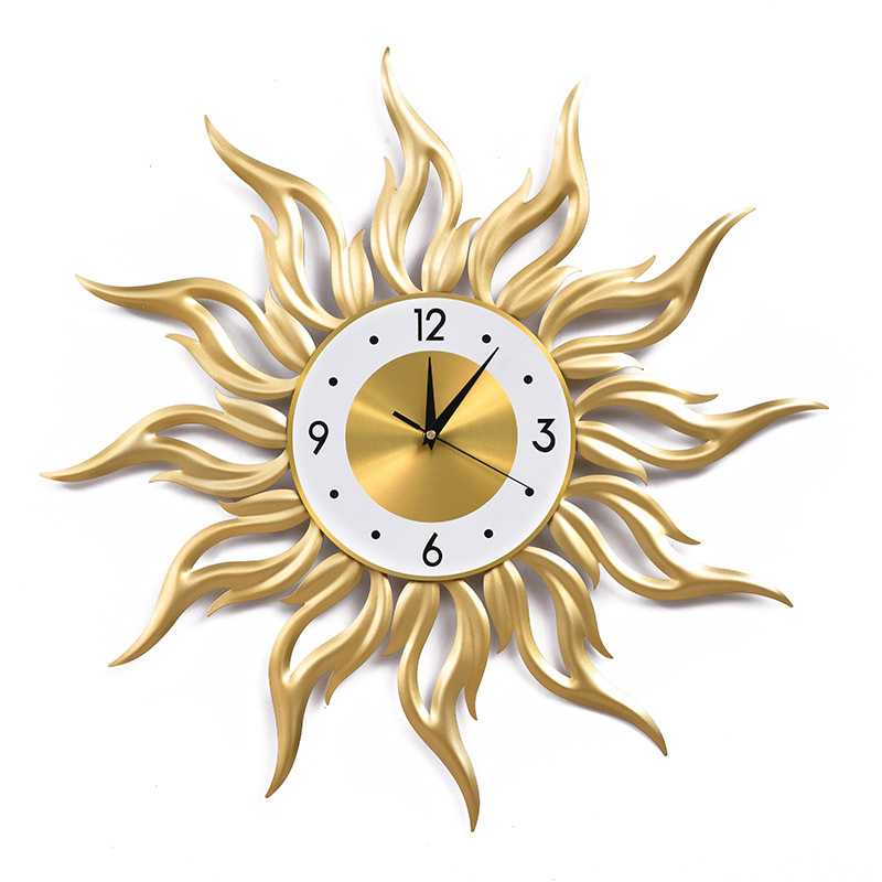 Nordic Gold Wall Clock Living  - Luxury Lifestyle Homes ulasan dan harga